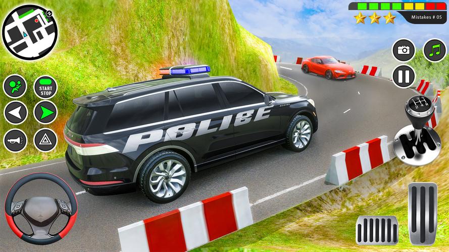 Super Police Car Parking 3D captura de pantalla 2