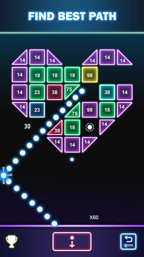 ภาพหน้าจอ Brick Breaker - Balls vs Block 2