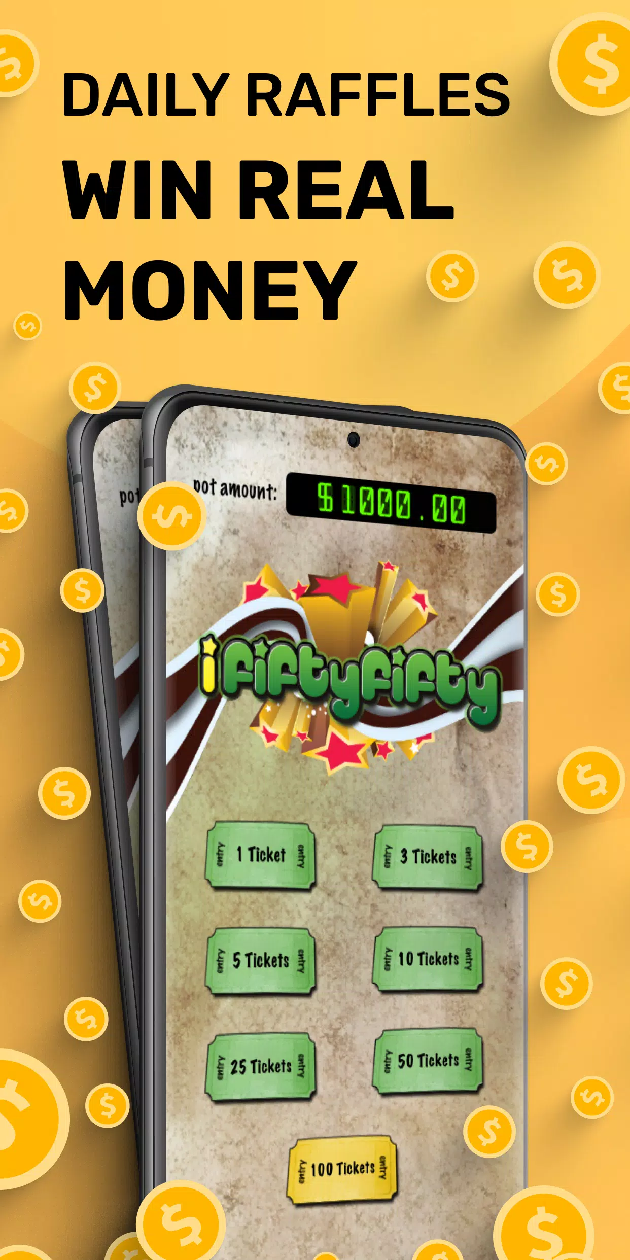 Money Making Game iFiftyFifty屏幕截圖0