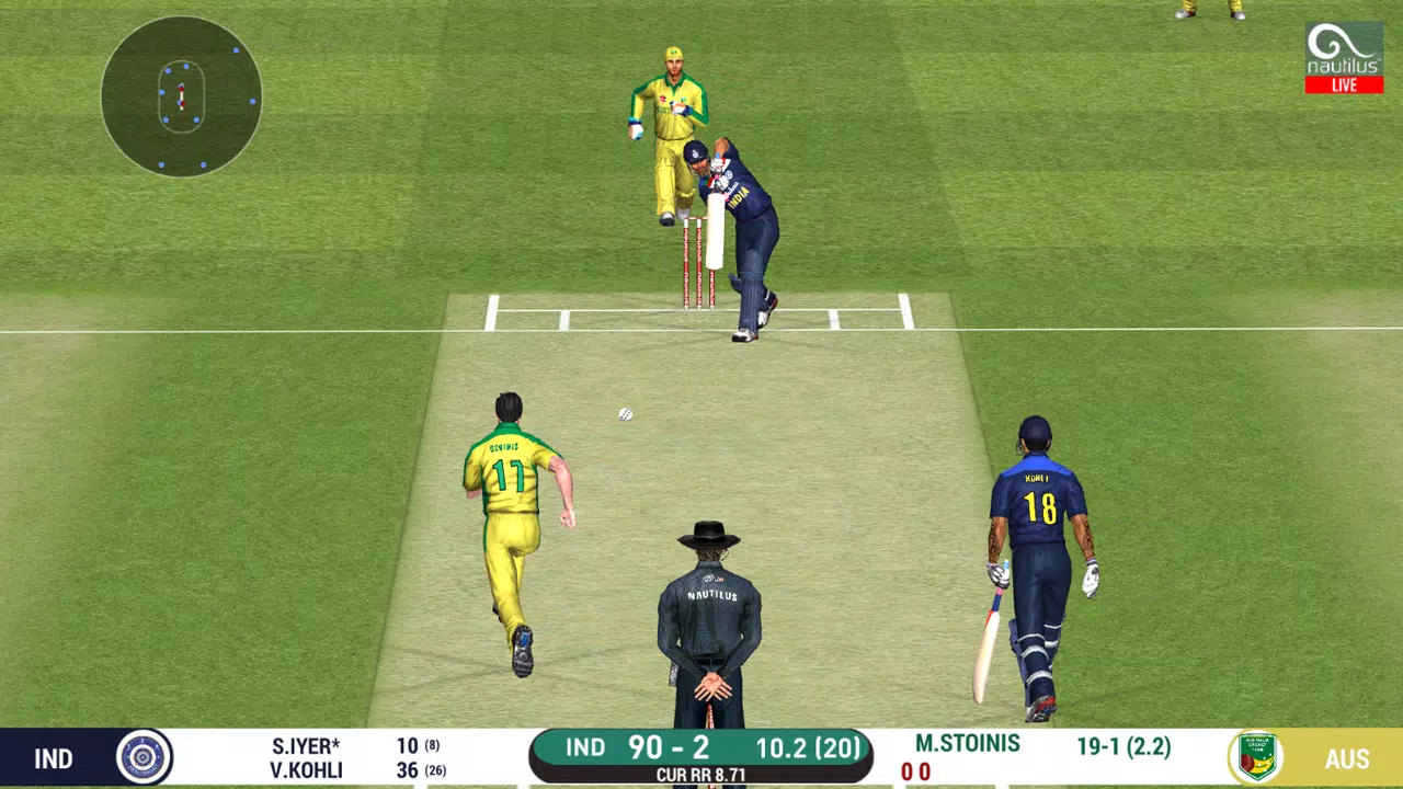 Real Cricket™ 20屏幕截圖1