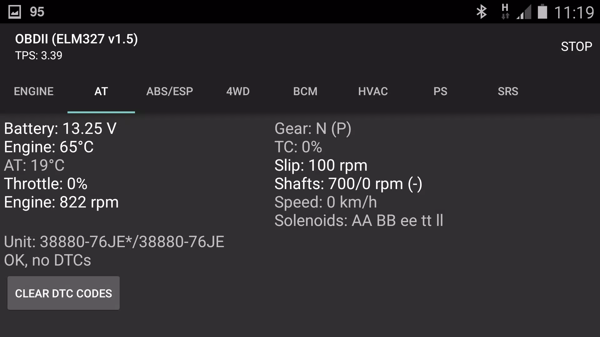 SZ Viewer: read DTC for Suzuki zrzut ekranu 1