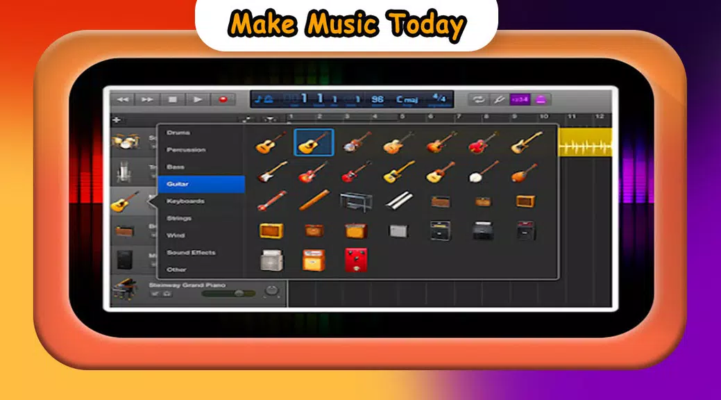 GarageBand Music studio Clue Ảnh chụp màn hình 1