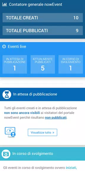 nowEvent - L’app a misura di evento capture d’écran 1