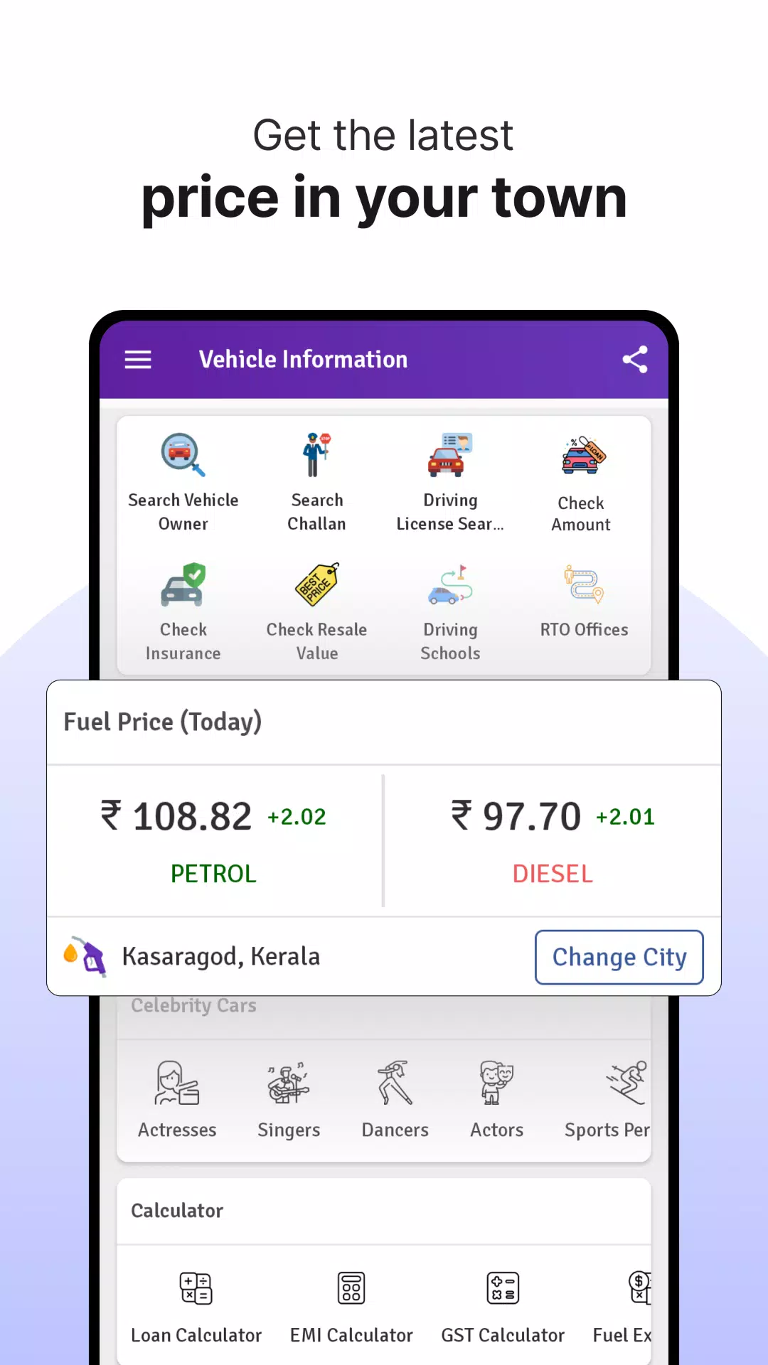 RTO Vehicle Info App, Challan Zrzut ekranu 0