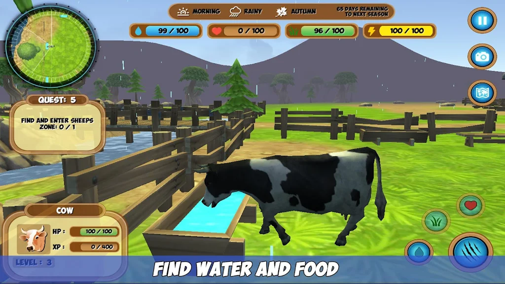 Cow Simulator Ảnh chụp màn hình 1