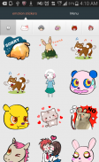 ภาพหน้าจอ Emoji Stickers for chat Apps 0