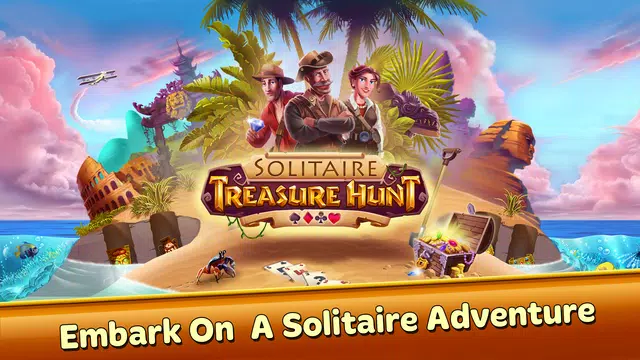 Solitaire Treasure Hunt Captura de tela 0