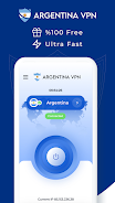 VPN Argentina - Get AR IP ảnh chụp màn hình 0