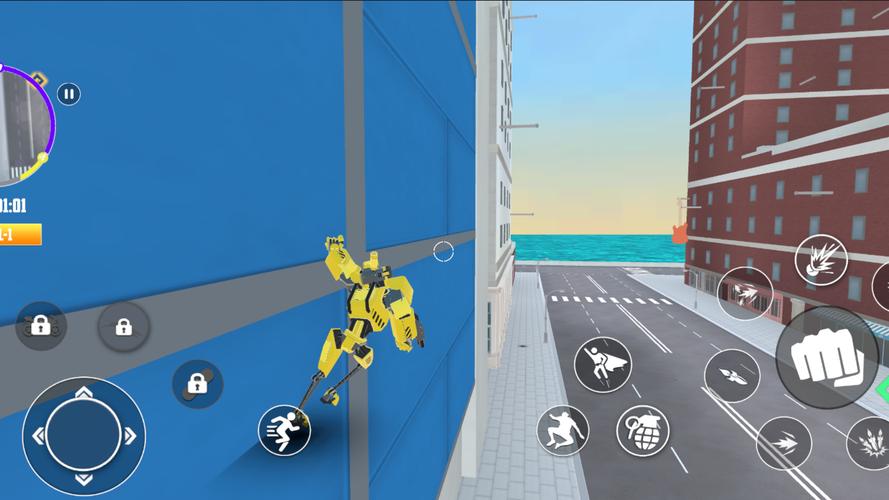 IRON NINJA Robot Adventures屏幕截圖0