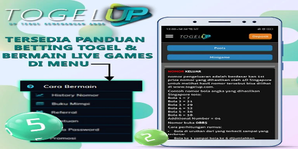 ภาพหน้าจอ TogelUp 1