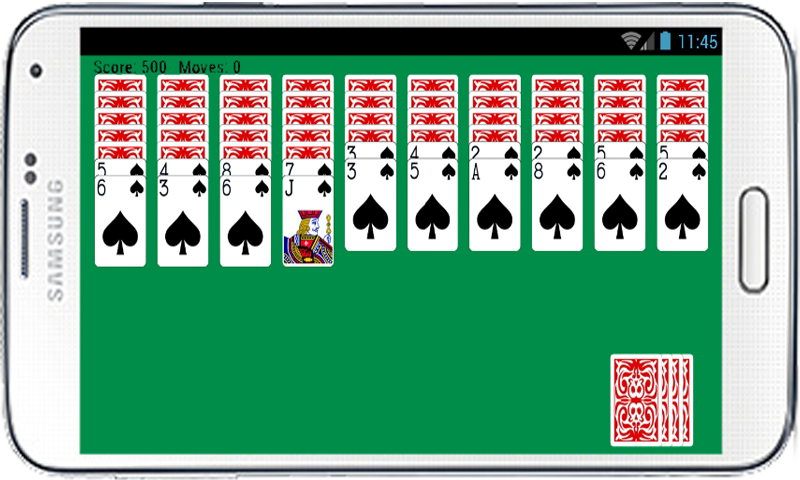 Spider Solitaire Free Game Fun captura de pantalla 1