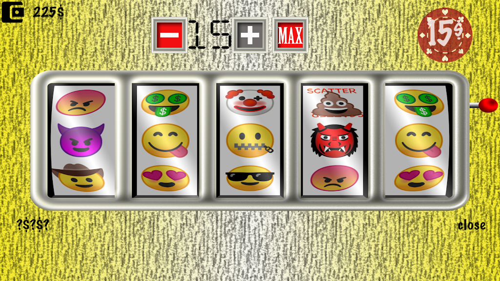 ภาพหน้าจอ Emoji Slots 0