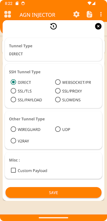 AGN INJECTOR (SSH/DNS/SSL) VPN应用截图第1张