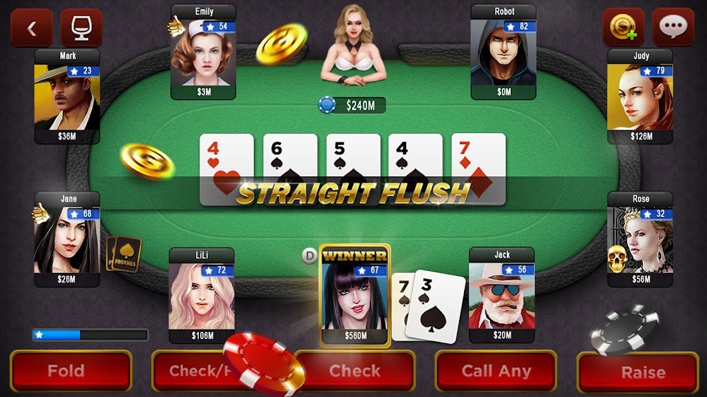 Spark Poker - Live Texas Holdem Casino屏幕截圖0