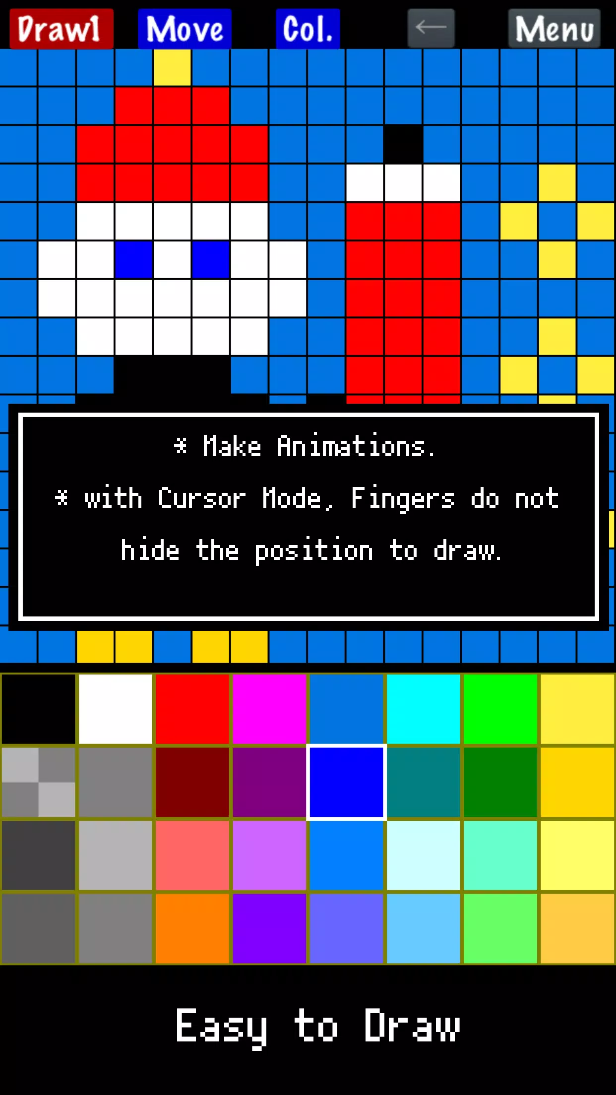 Pixel Art Maker ကိုဖန်သားပြင်0
