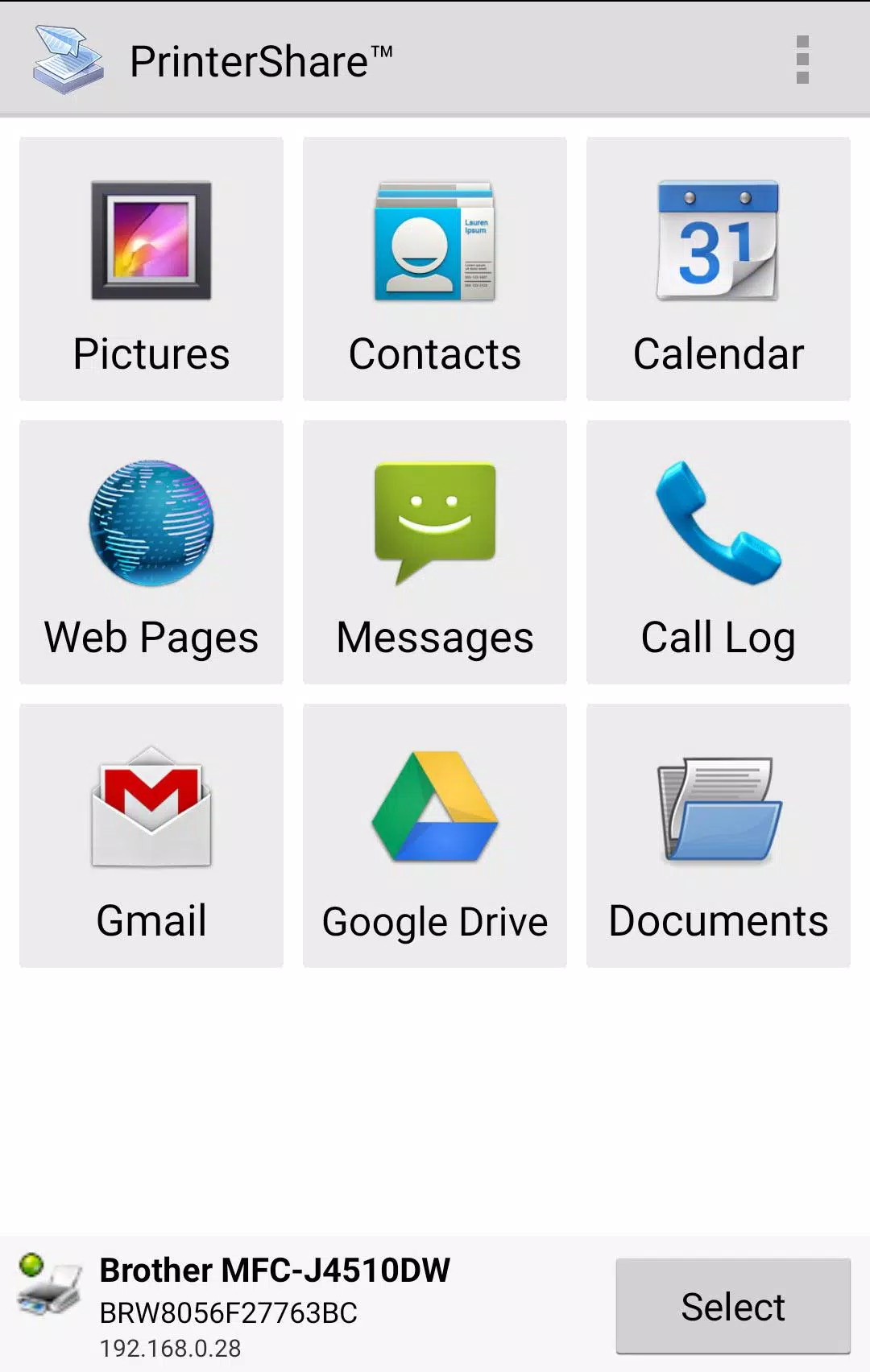 PrinterShare Mobile Print स्क्रीनशॉट 0