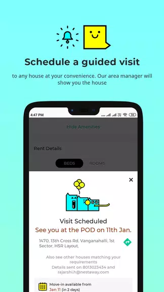 Nestaway-Rent a House/Room/Bed zrzut ekranu 3