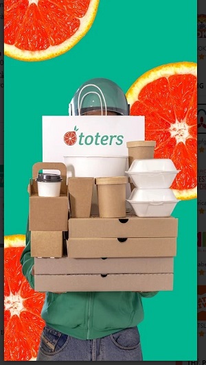 Toters: Food Delivery & Moreスクリーンショット1