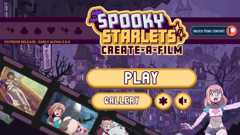 Spooky Starlets: Movie Maker screenshot 2