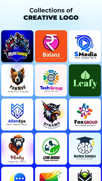 ภาพหน้าจอ Logo Maker - Create 3D Logos 0