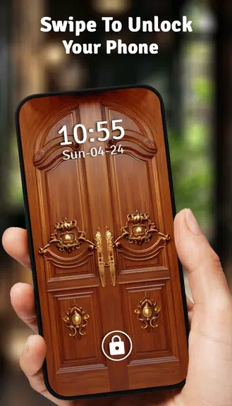 Vintage Door Lock Screen capture d’écran 0