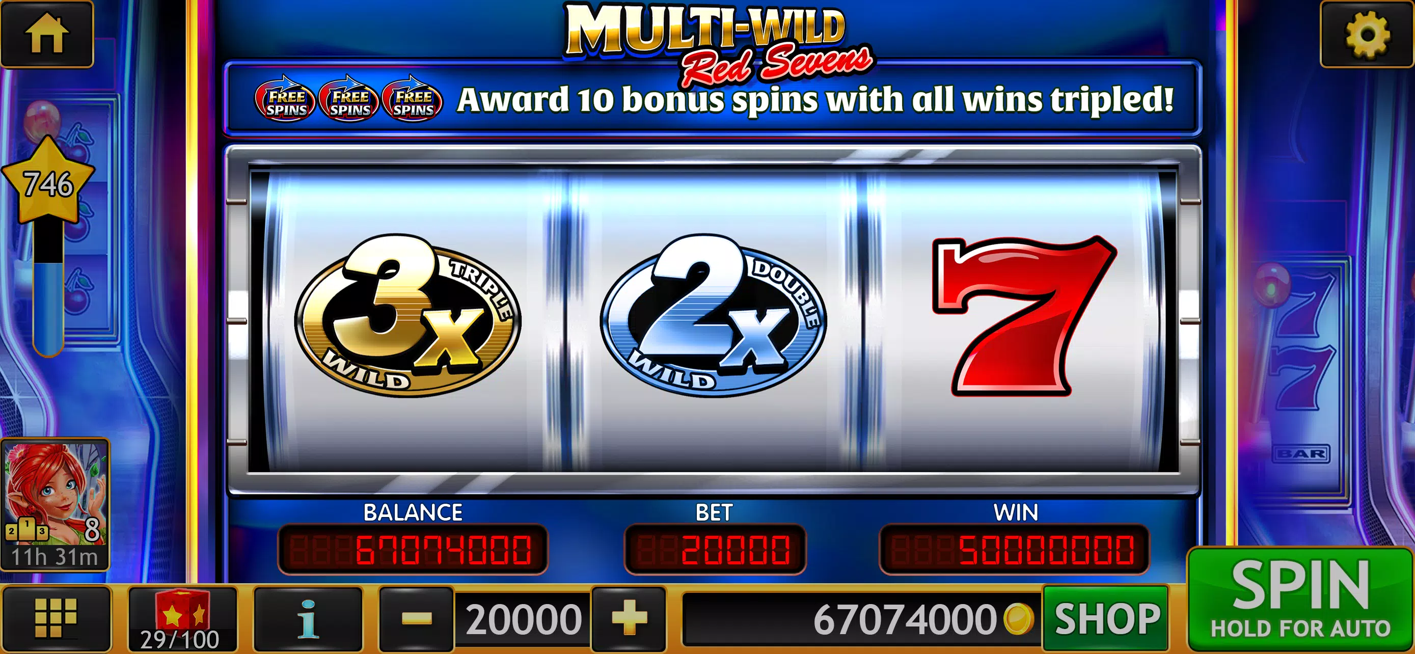 Wild Triple 777 Slots Casino zrzut ekranu 3