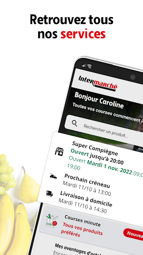 Intermarché – courses en ligne Captura de tela 0