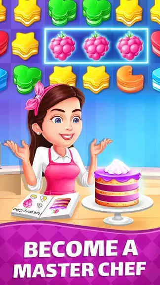 Cake Blast: Match 3 Games ภาพหน้าจอ 0