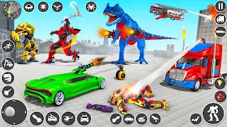 Robot Game Mobil pmk Car Games screenshot 3