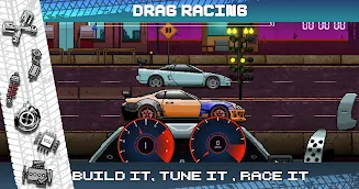 Pixel X Racer экрана 1