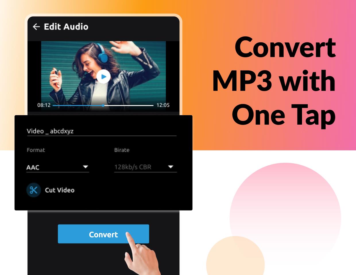 MP3 Converter: Video Converter captura de pantalla 1