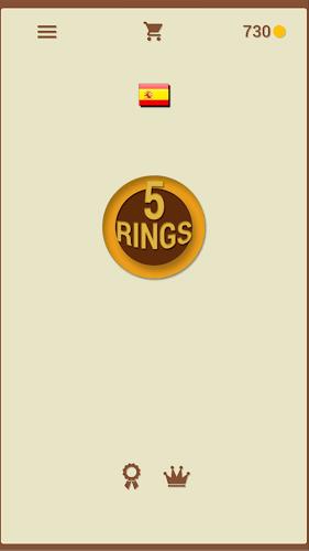 5 Golden Rings экрана 0