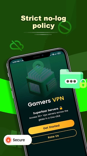 Gamers VPN: Low Ping Gaming屏幕截圖1