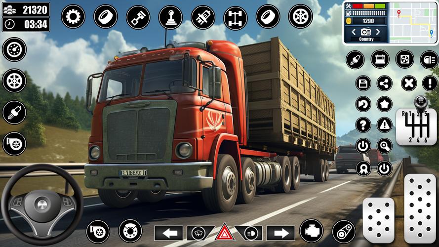 Cargo Truck Driver屏幕截圖1