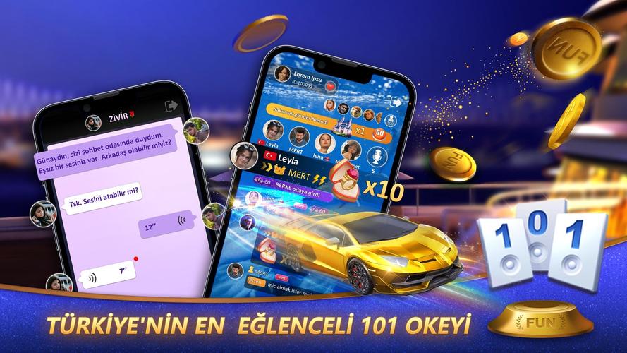 Fun 101 Okey® screenshot 0