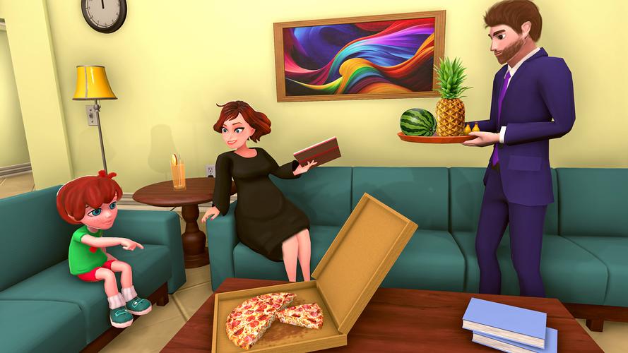 Pregnant Mom Simulator 3d स्क्रीनशॉट 1