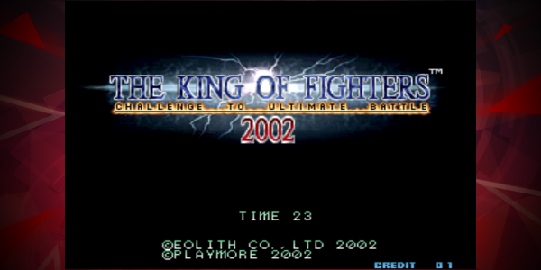 KOF 2002 ACA NEOGEO экрана 0
