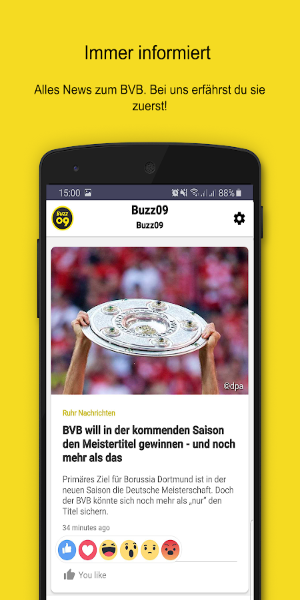Buzz09–die schwarz-gelben News screenshot 0