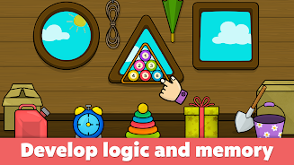 ภาพหน้าจอ Baby games: shapes and colors 2