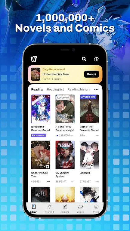 WebNovel 起點國際屏幕截圖1