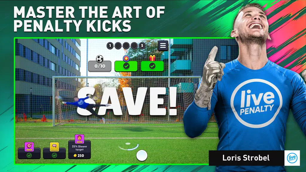 Soccer Penalty: Live Goalie应用截图第1张