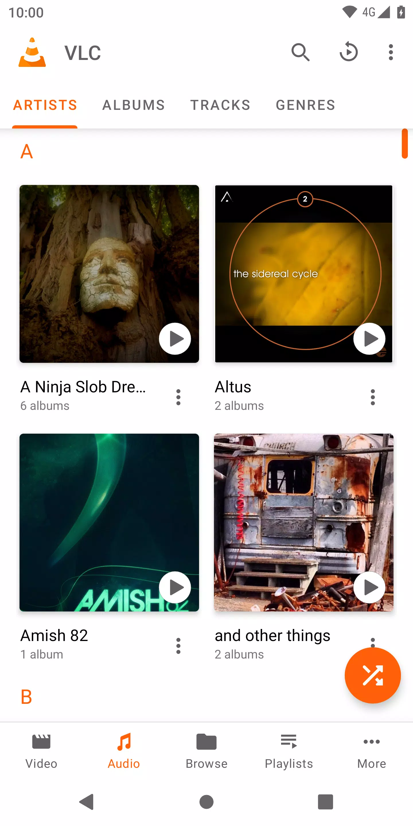 VLC for Android captura de pantalla 2