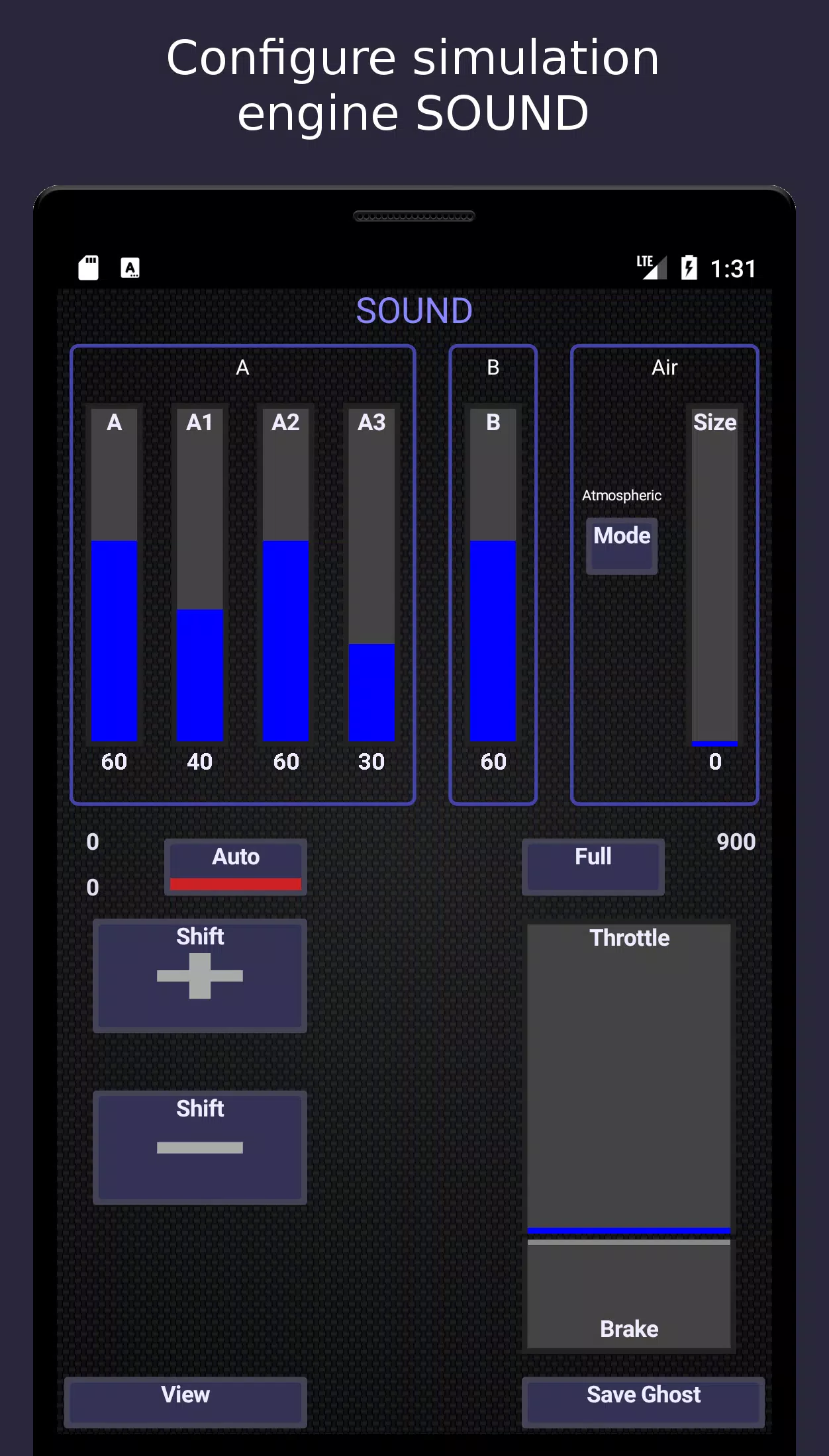 ภาพหน้าจอ MotorSim 2 2