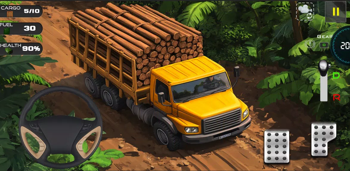 ภาพหน้าจอ Truck Cargo simulator offroad 1