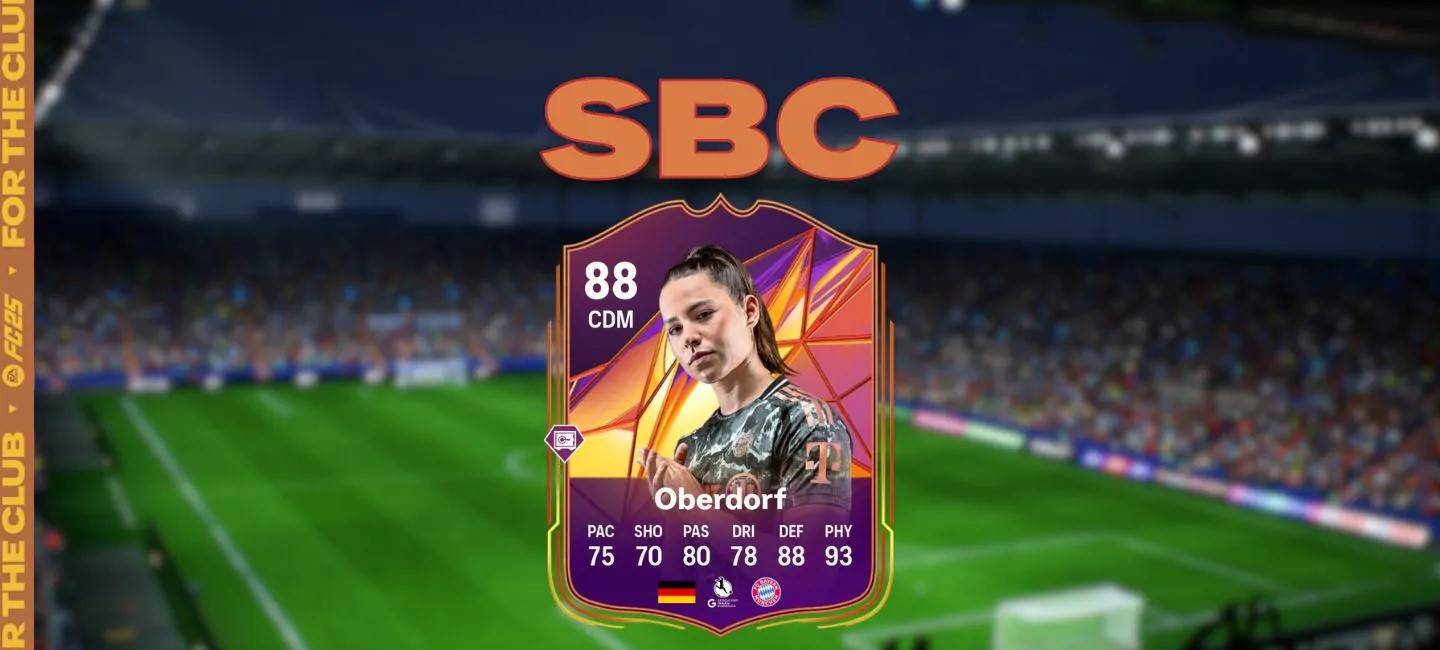 如何在 EA FC 25 中進行 Lena Oberdorf SBC？值得嗎？