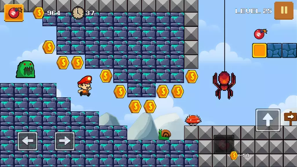 Super Dan's World - Run Game Ekran Görüntüsü 3