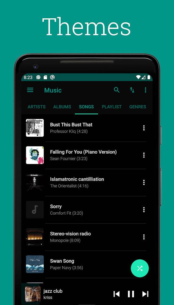 Pixel+ – Music Player zrzut ekranu 2