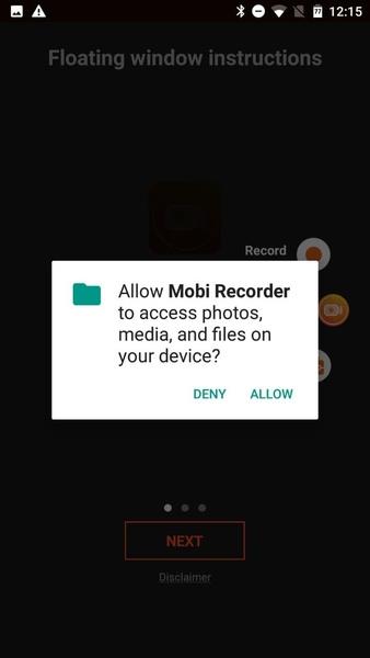 Capture Recorder Mobi Screen Recorder স্ক্রিনশট 2