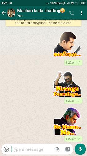 Tamil Stickers: WAStickerApps screenshot 2