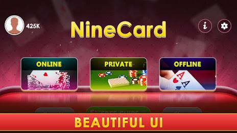 Nine Card Brag - Kitti Captura de pantalla 3